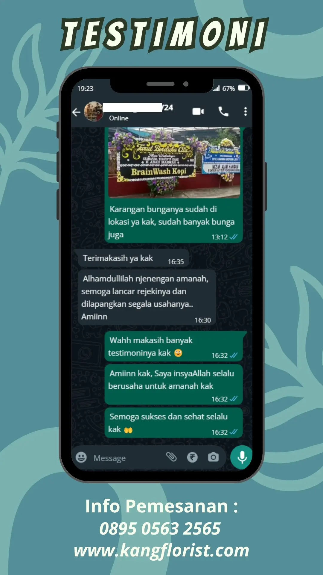 karangan bunga 24 jam