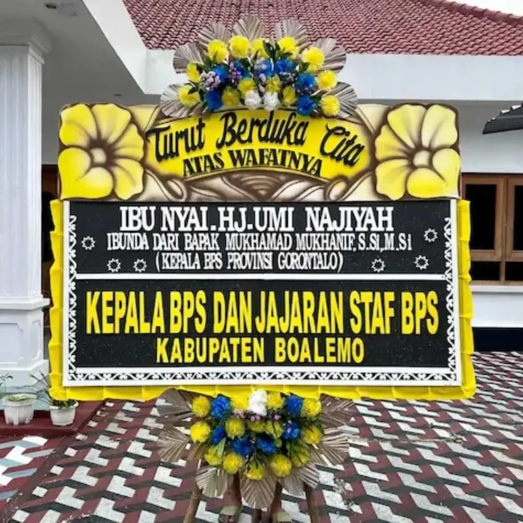 karangan bunga purbalingga