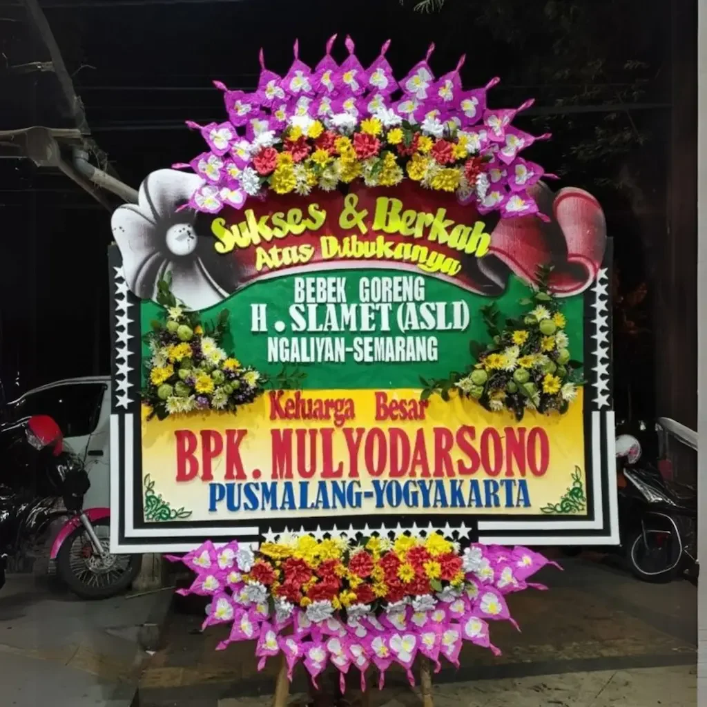 Karangan Bunga Semarang Premium