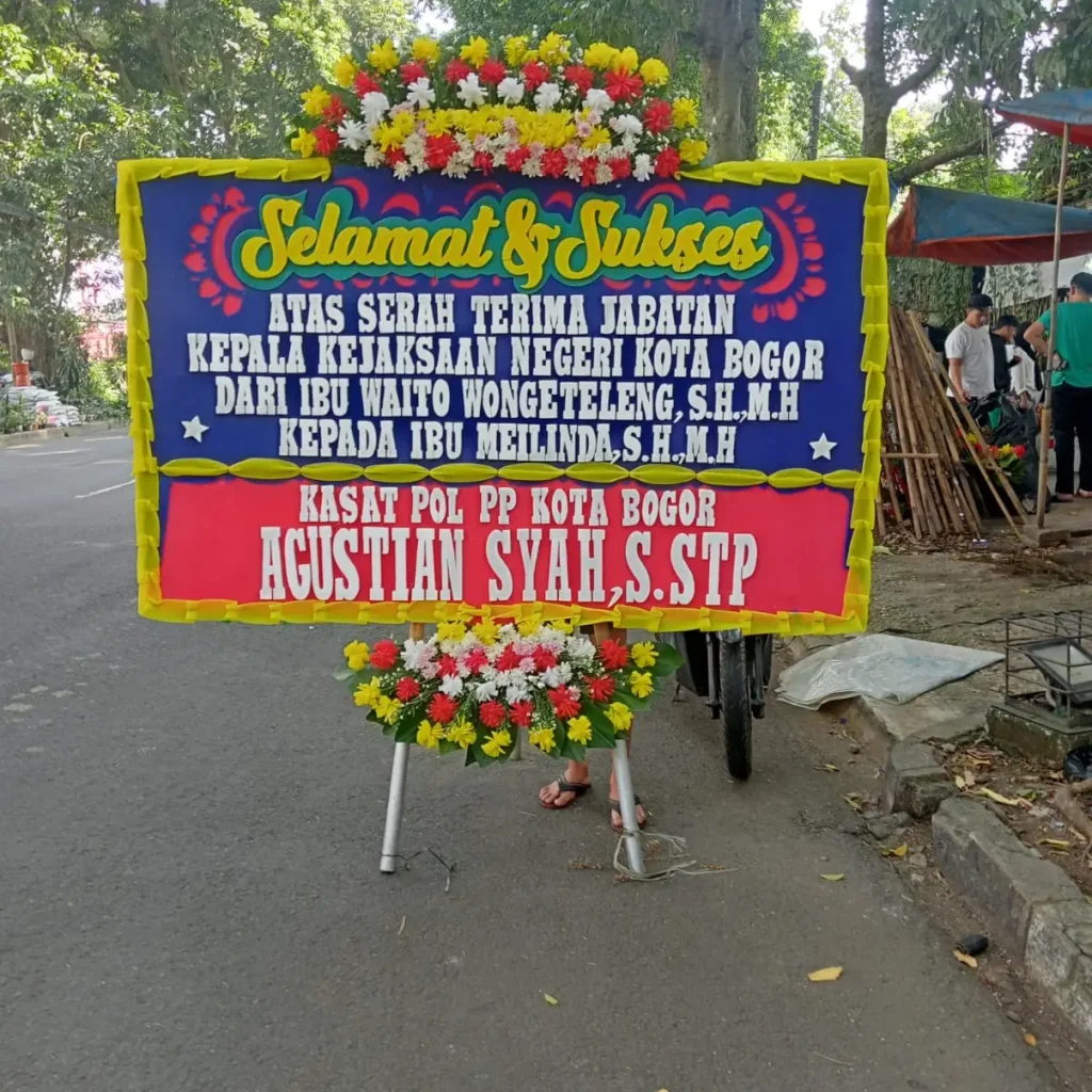 karangan bunga bogor